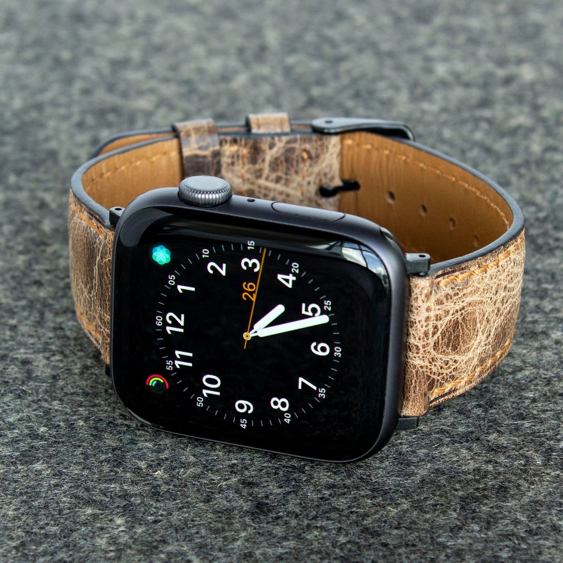 Apple Watch 40/41/42mm Torrii Belt - Dark Brown Leather