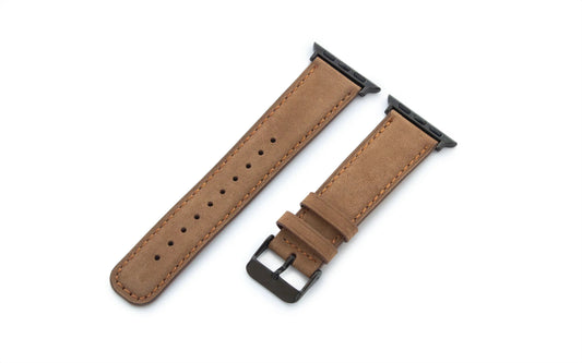 Apple Watch 40/41/42mm Torrii Belt - Desert Brown Leather