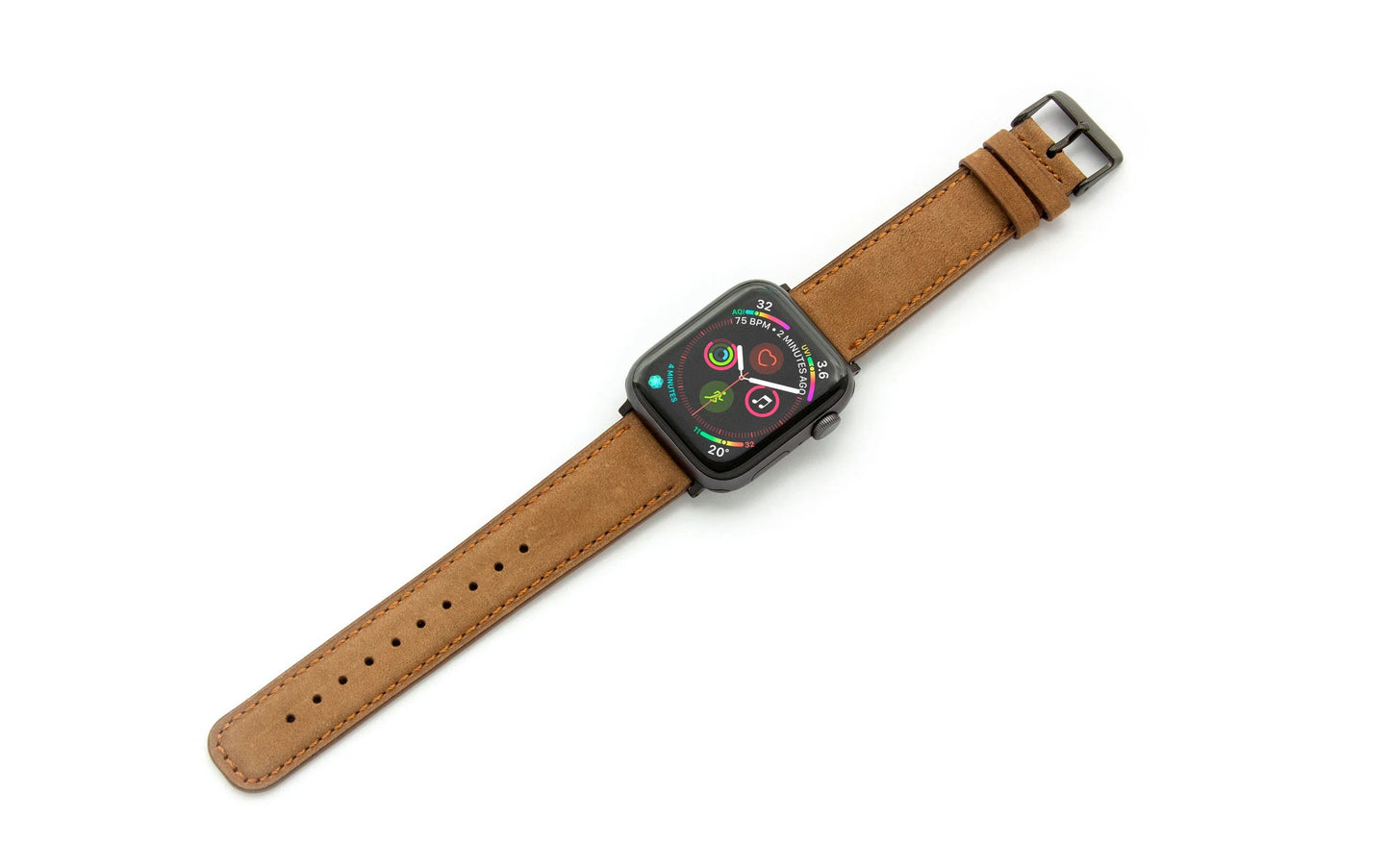 Apple Watch 40/41/42mm Torrii Belt - Desert Brown Leather
