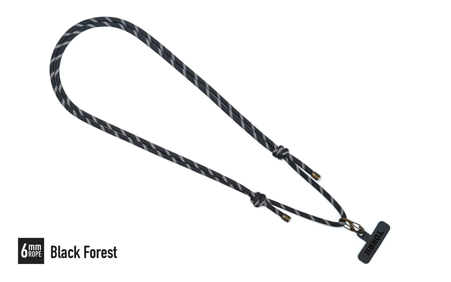Torrii Knotty 6Mm Rope - Black Forest