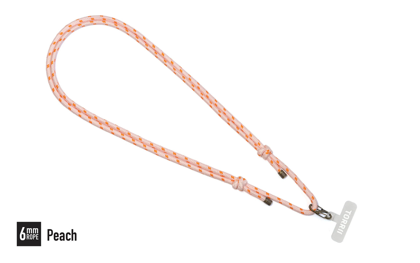 Torrii Knotty 6mm Rope - Peach