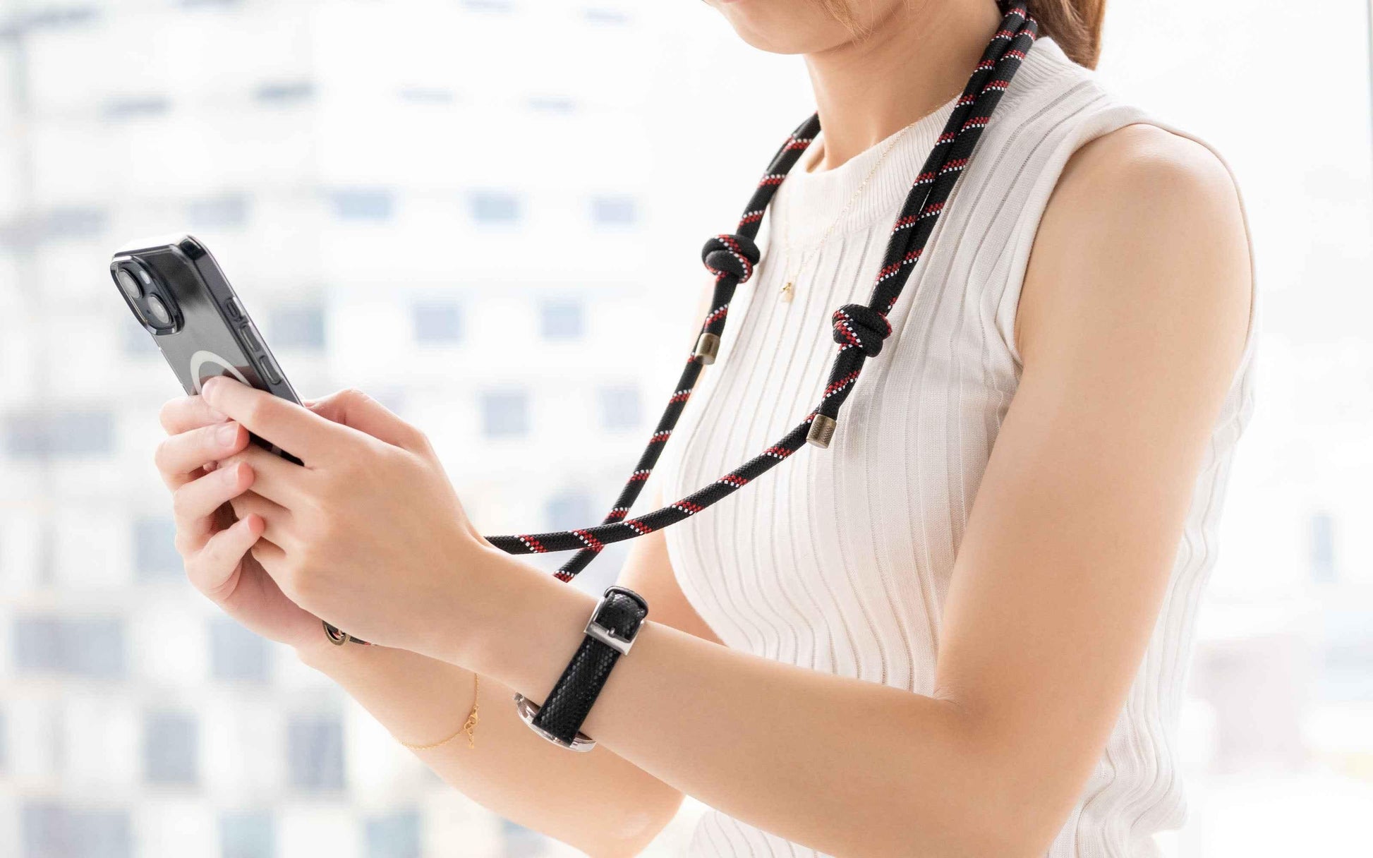 Torrii Knotty 8mm Strap - Blackberry