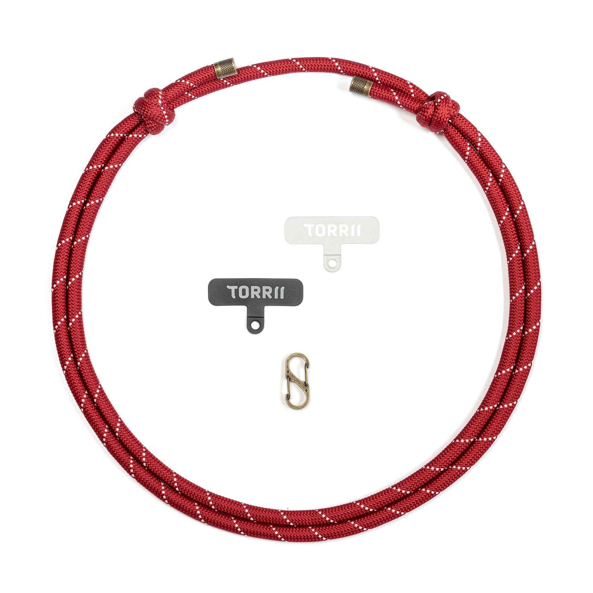 Torrii Knotty 8mm Strap - Raspberry