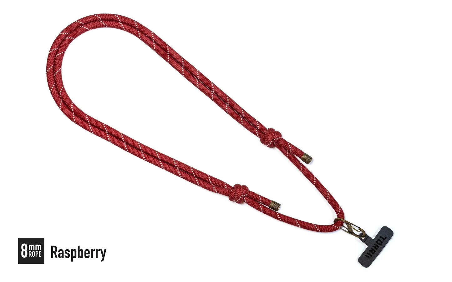 Torrii Knotty 8mm Strap - Raspberry