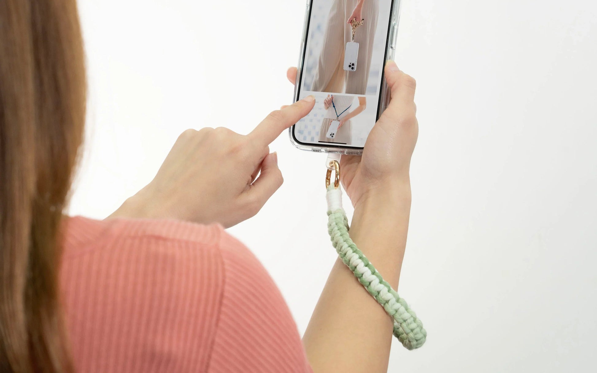 Torrii Knotty Braided Wrist Strap - Green