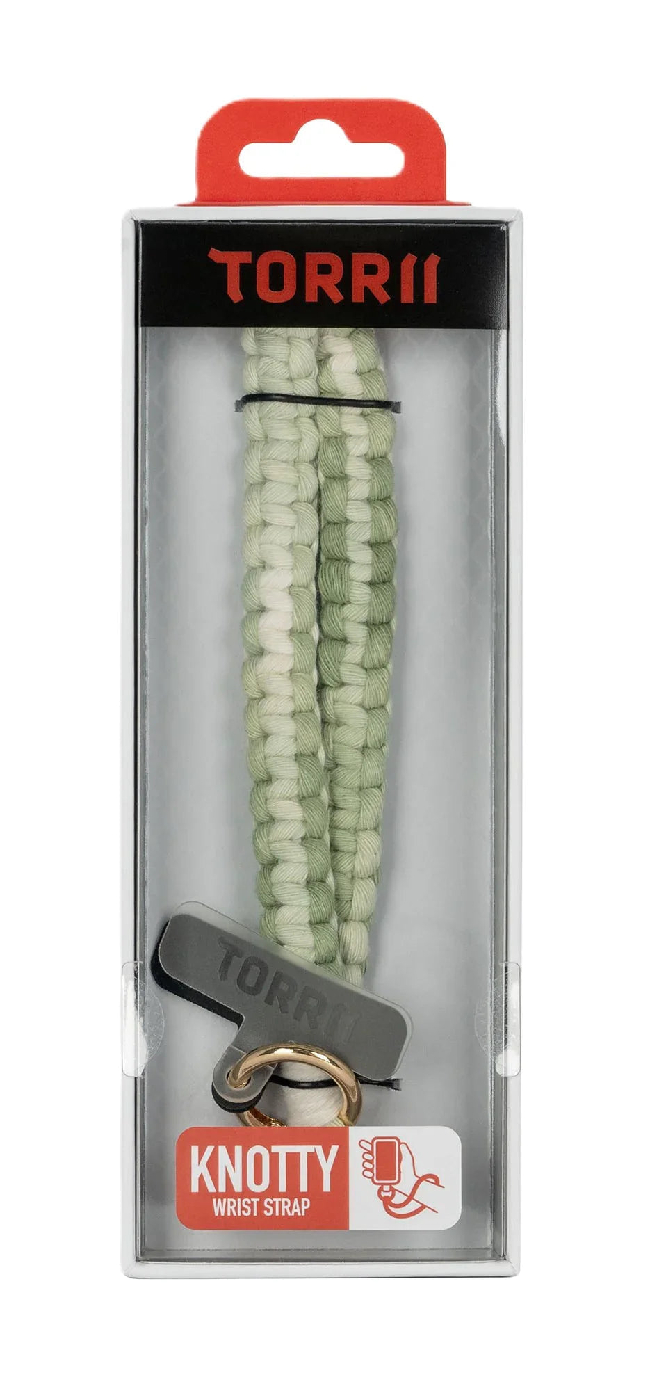 Torrii Knotty Braided Wrist Strap - Green