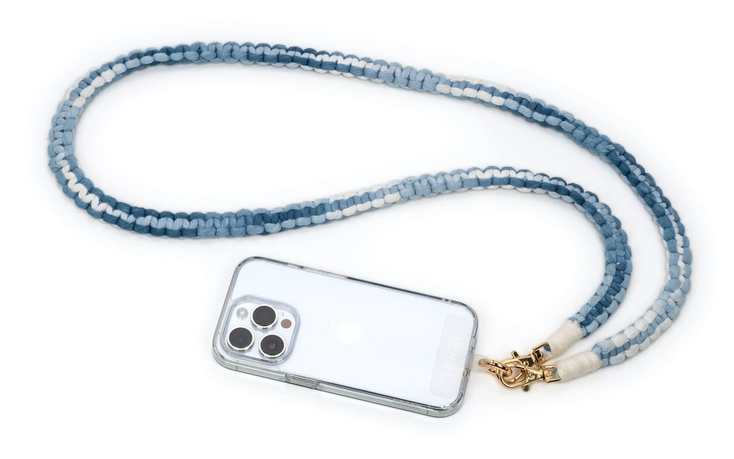 Torrii Knotty Braided Crossbody Strap - Blue