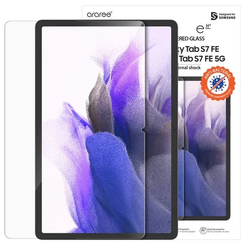 Samsung Tab S7 FE, Araree Sub Core Glass - Clear
