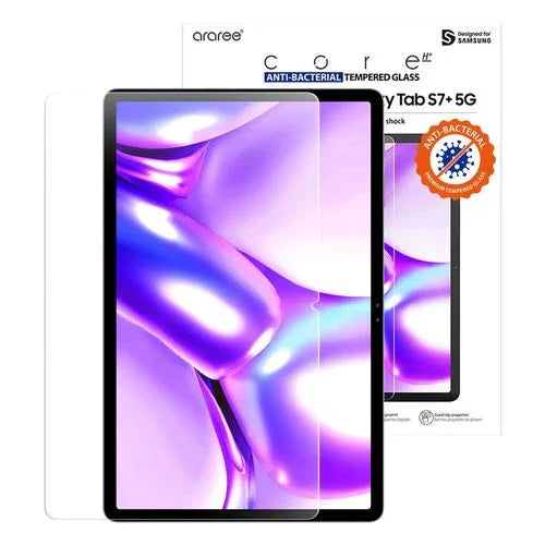 Samsung Tab S7 Plus, Araree Sub Core Glass - Clear