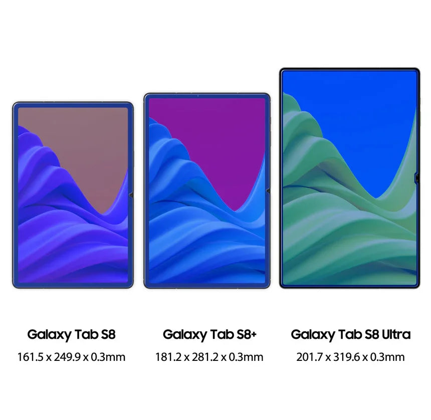 Samsung Tab S8 Plus / S9 Plus, Araree Sub Core Glass - Clear