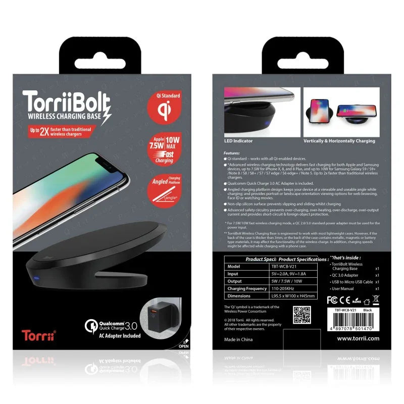 Torribolt Wireless Charging Base