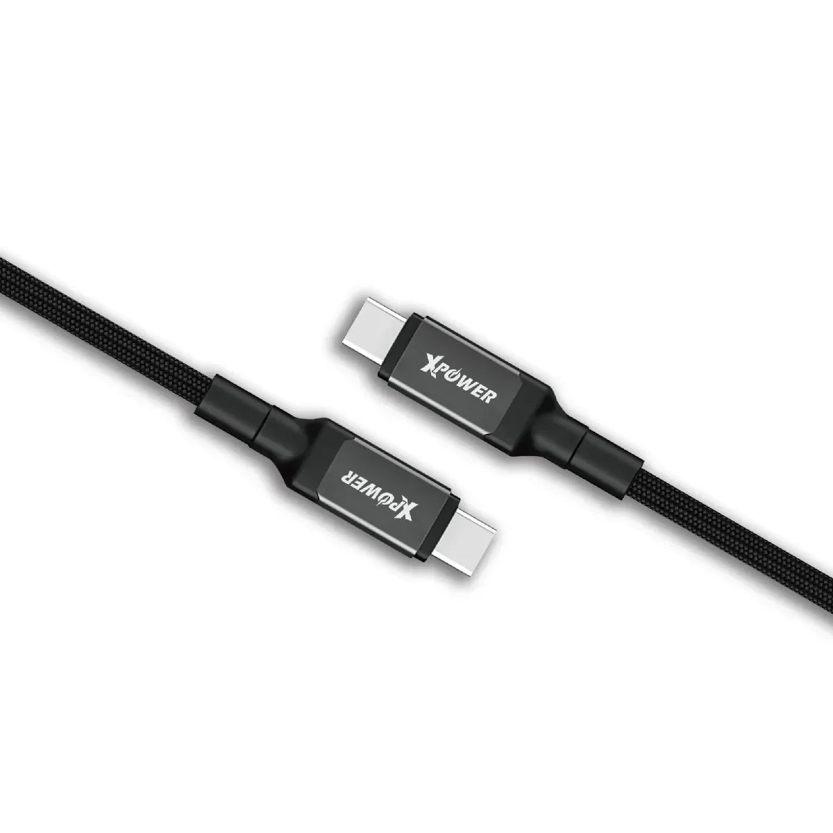 XPower 240W Thunderbolt Type-C to Type-C 1.2M Cable - Grey