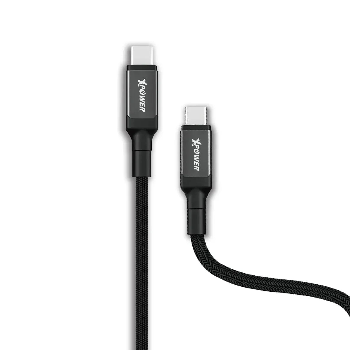 XPower 240W Thunderbolt Type-C to Type-C 1.2M Cable - Grey