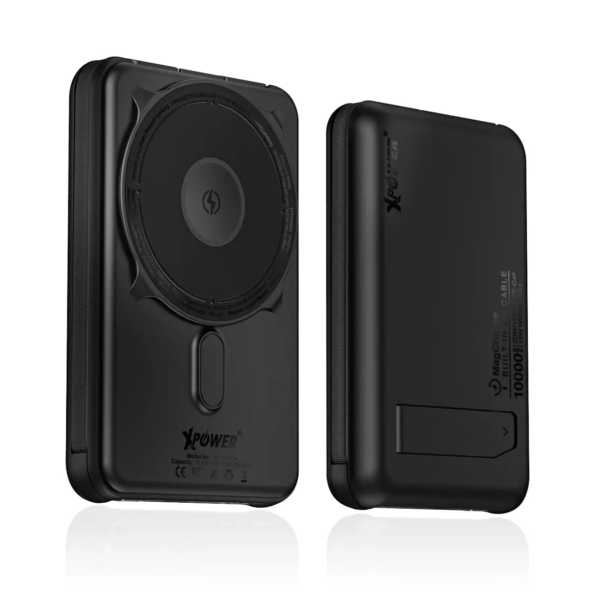 Xpower 10000mAh 20W Wireless Power Bank M10C - Black