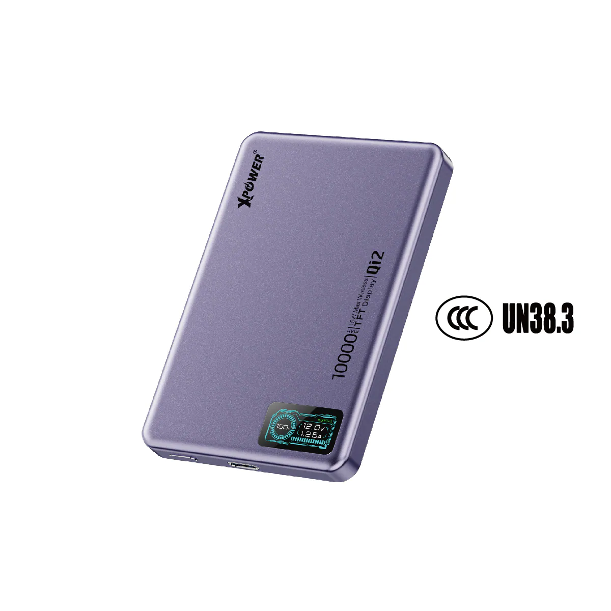 XPower 10000mAh MagDigita 2nd Gen Magsafe Power Bank, Purple