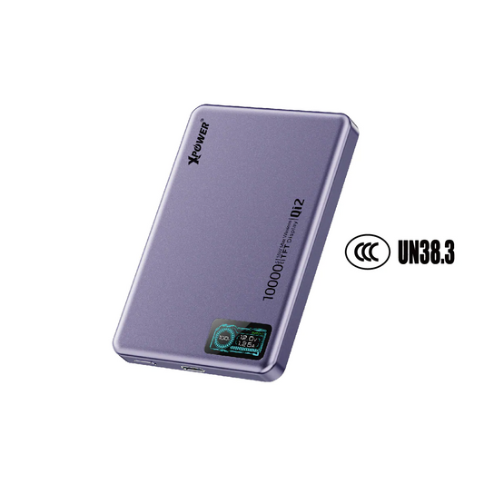XPower 10000mAh MagDigita 2nd Gen Magsafe Power Bank, Purple