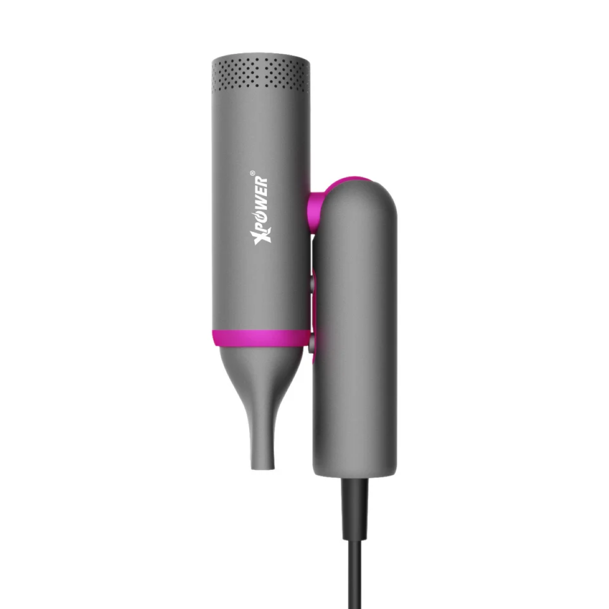 Xpower Powerfine Foldable Hair Dryer, Pink