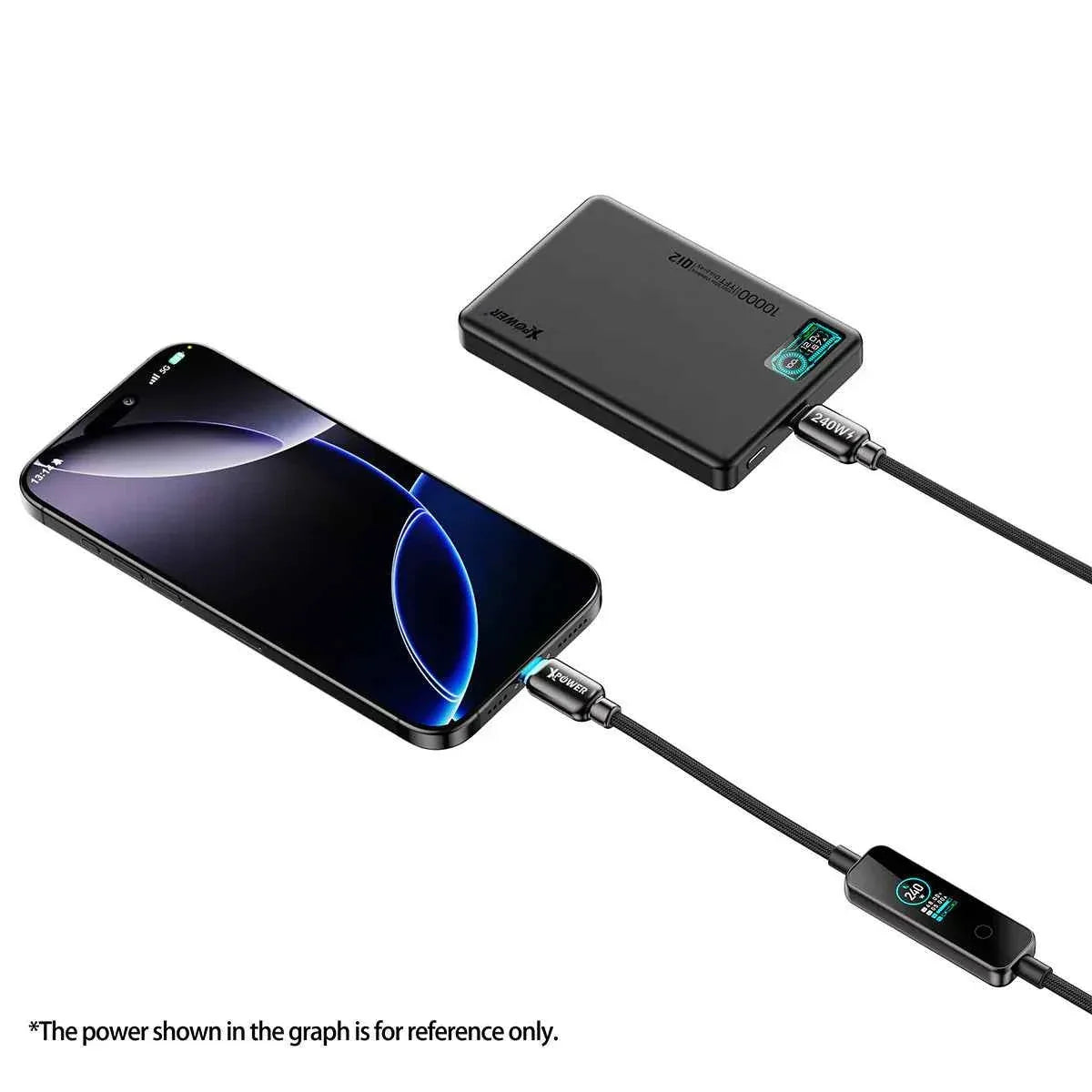 XPower 240W Type-C to Type-C 2M Display Cable SR240 - Grey