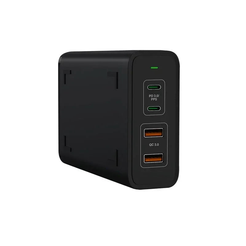 XPower Pro 245W 4 Port Desktop Charger - Black