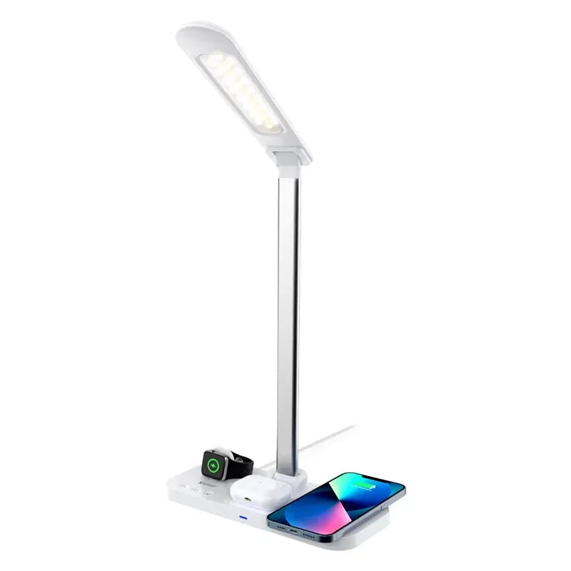 XPower 15W Wireless Charging LED Desk Lamp - White