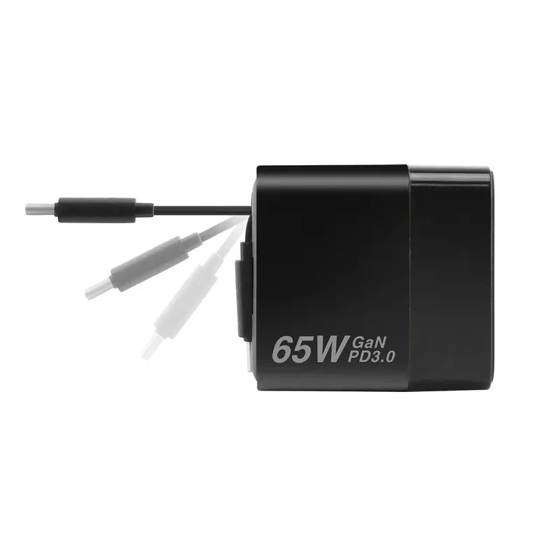 XPower 65W GaN 3in1 Desktop Charger - Black