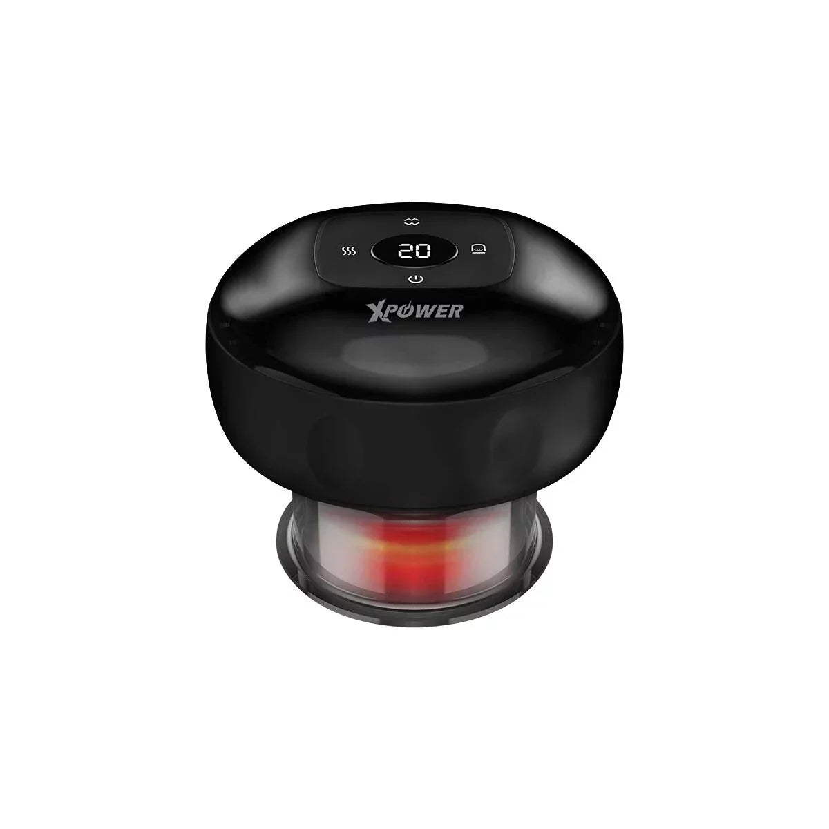 XPower CP1 3 In1 Therapy Cupping Massager - Black