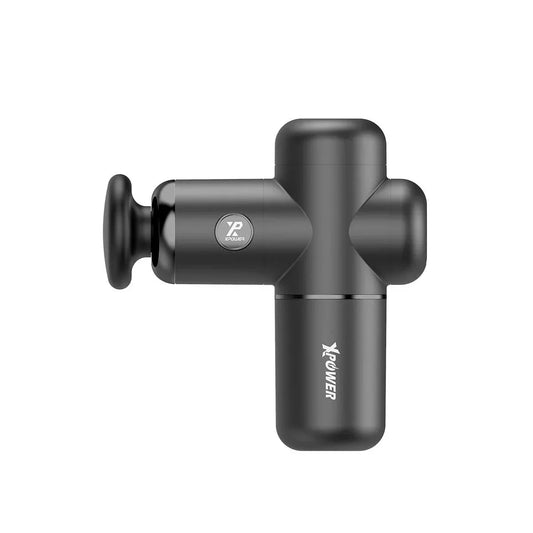 XPower MG3 Mini Massage Gun with 4 Massage Head - Grey