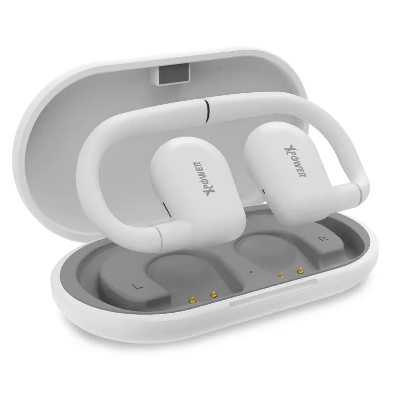 XPower Open Ear Bluetooth 5.4 Earphones - White