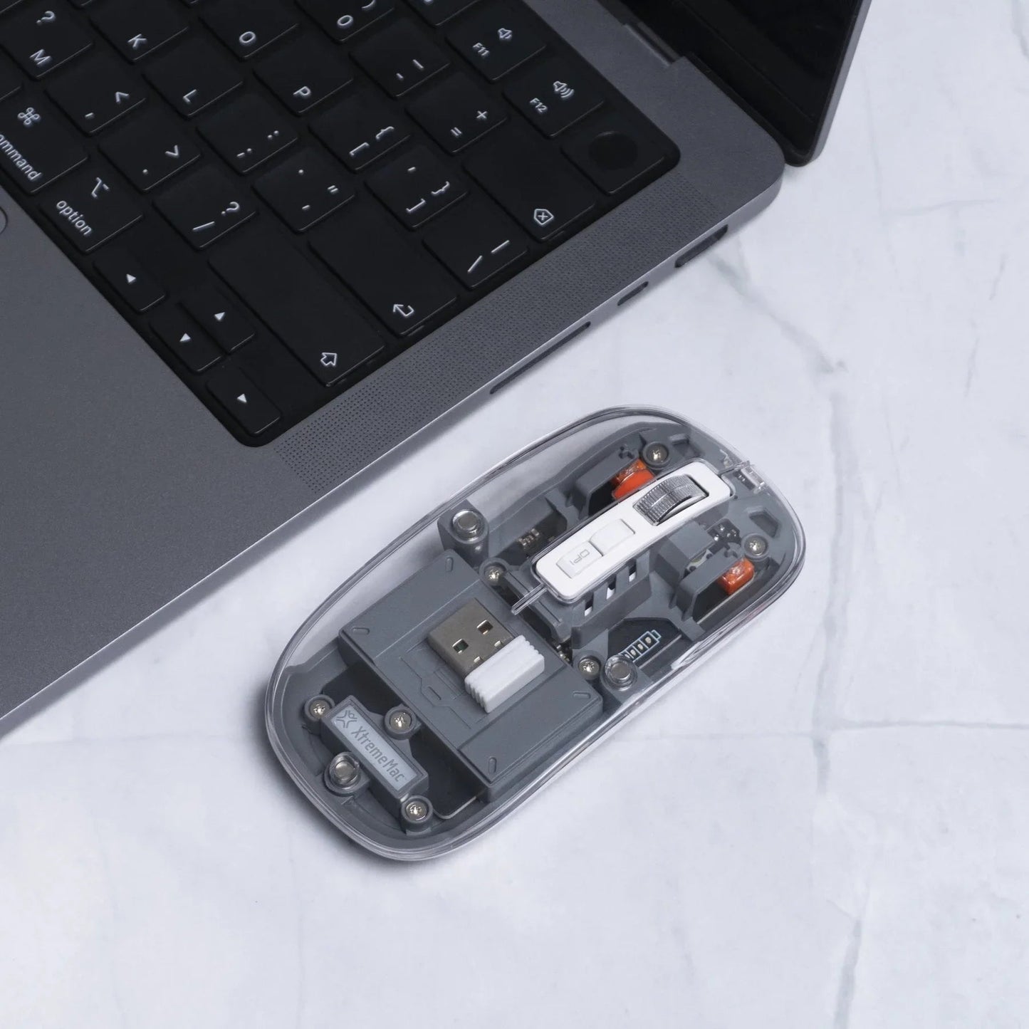 XtremeMac Mouse Multi-Connection - Transparent