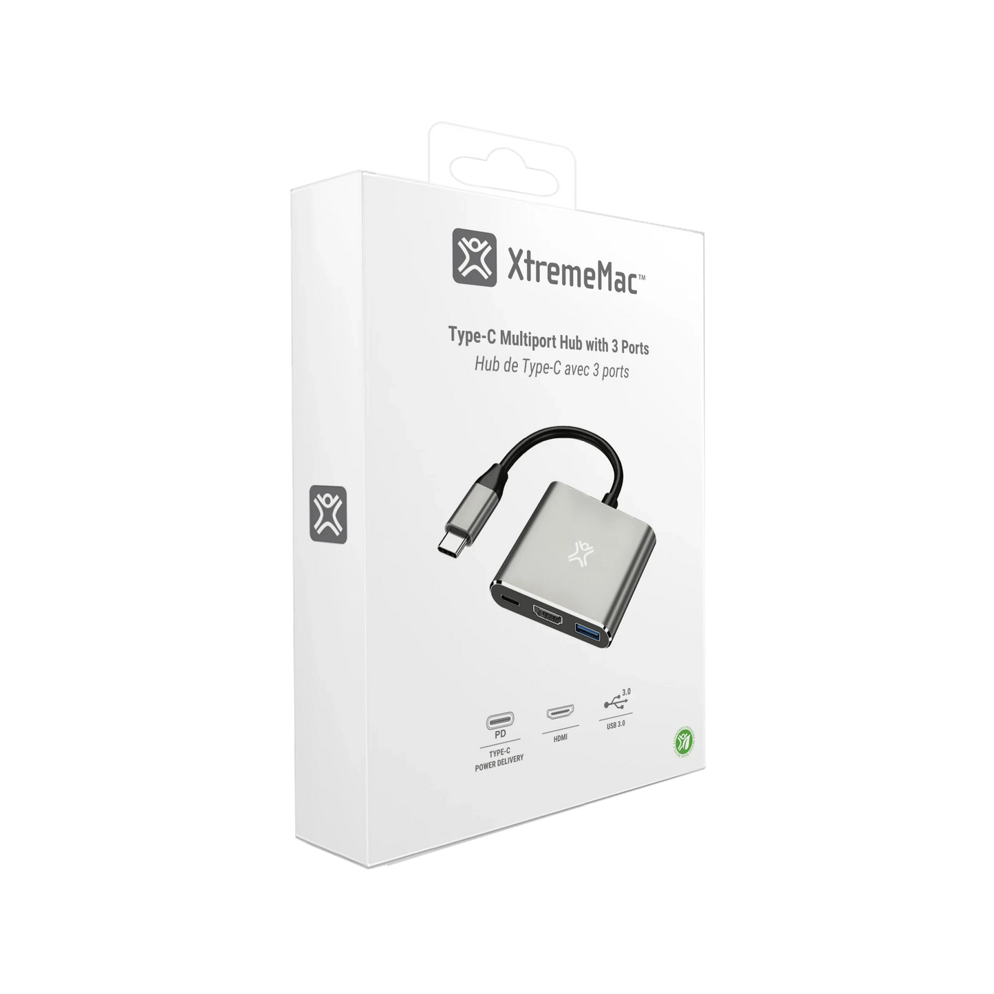 XtremeMac Type-C 3 In 1 Hub