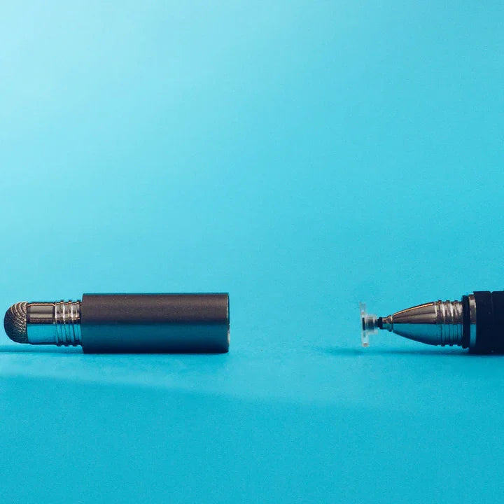 XtremeMac 3-in-1 Aluminum Stylus Pencil - Silver