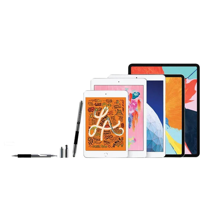 XtremeMac 3-in-1 Aluminum Stylus Pencil - Silver