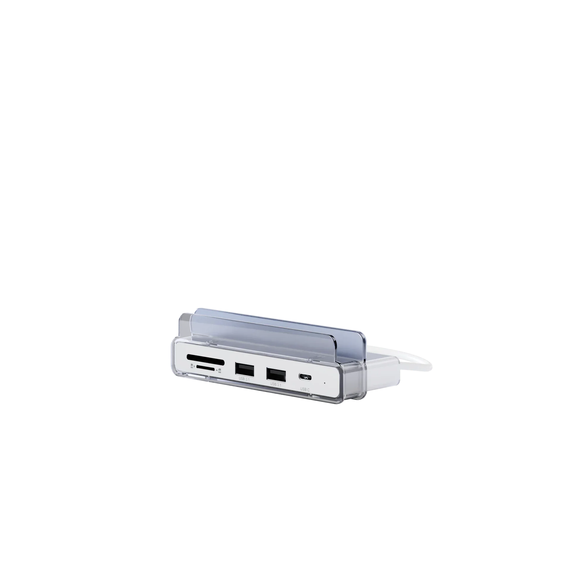 XtremeMac Type-C 6 In 1 Hub With Hanging Stand For iMac