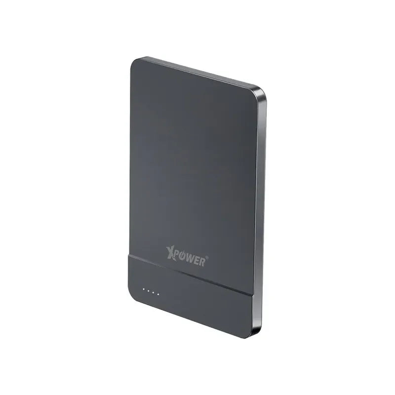 Xpower 5000mah 20w 2in1 Wireless Ultra Thin Power Bank - Grey