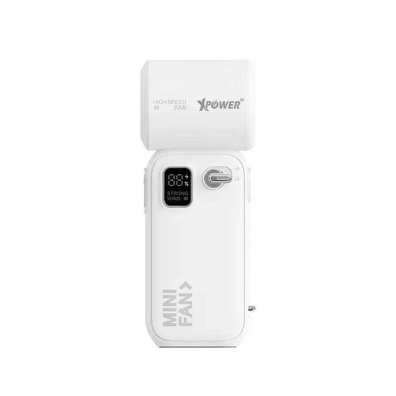 Xpower Cooler Mini Turbo Fan - White Gray