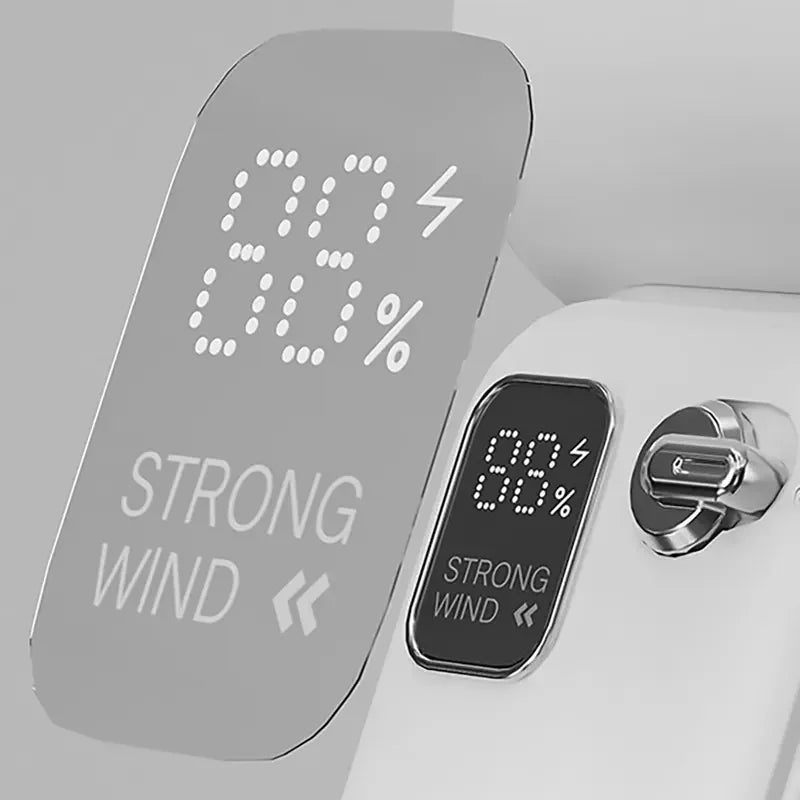 Xpower Cooler Mini Turbo Fan - White Gray