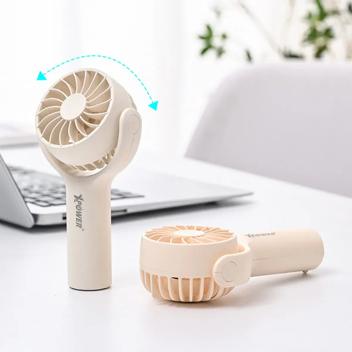 Xpower F15 Mini Portable Fan - Khaki