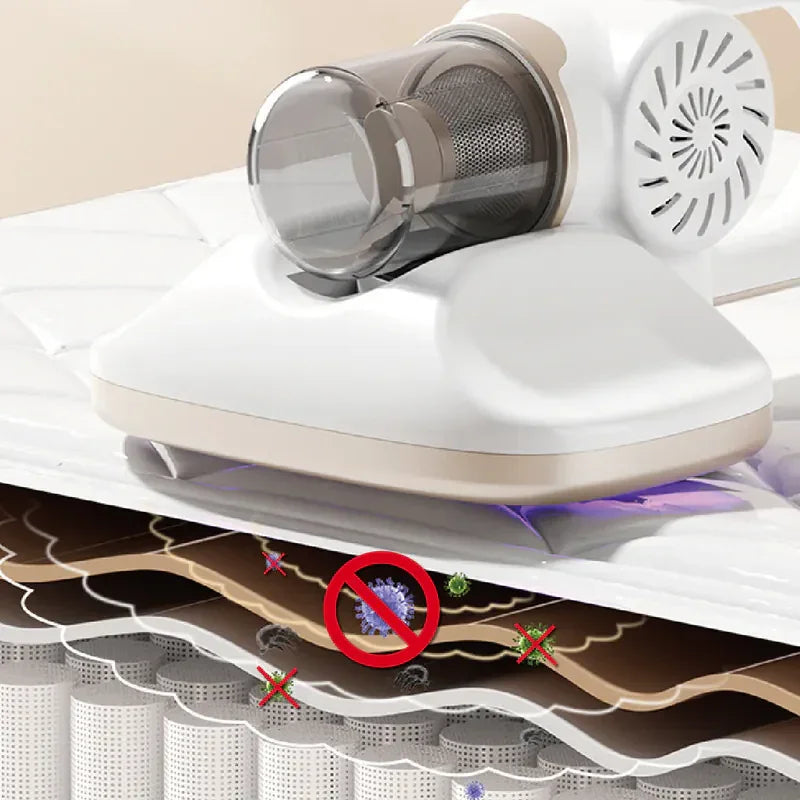 Xpower Wireless Vacuum Cleaner With UV Dust Mites Removal Machine