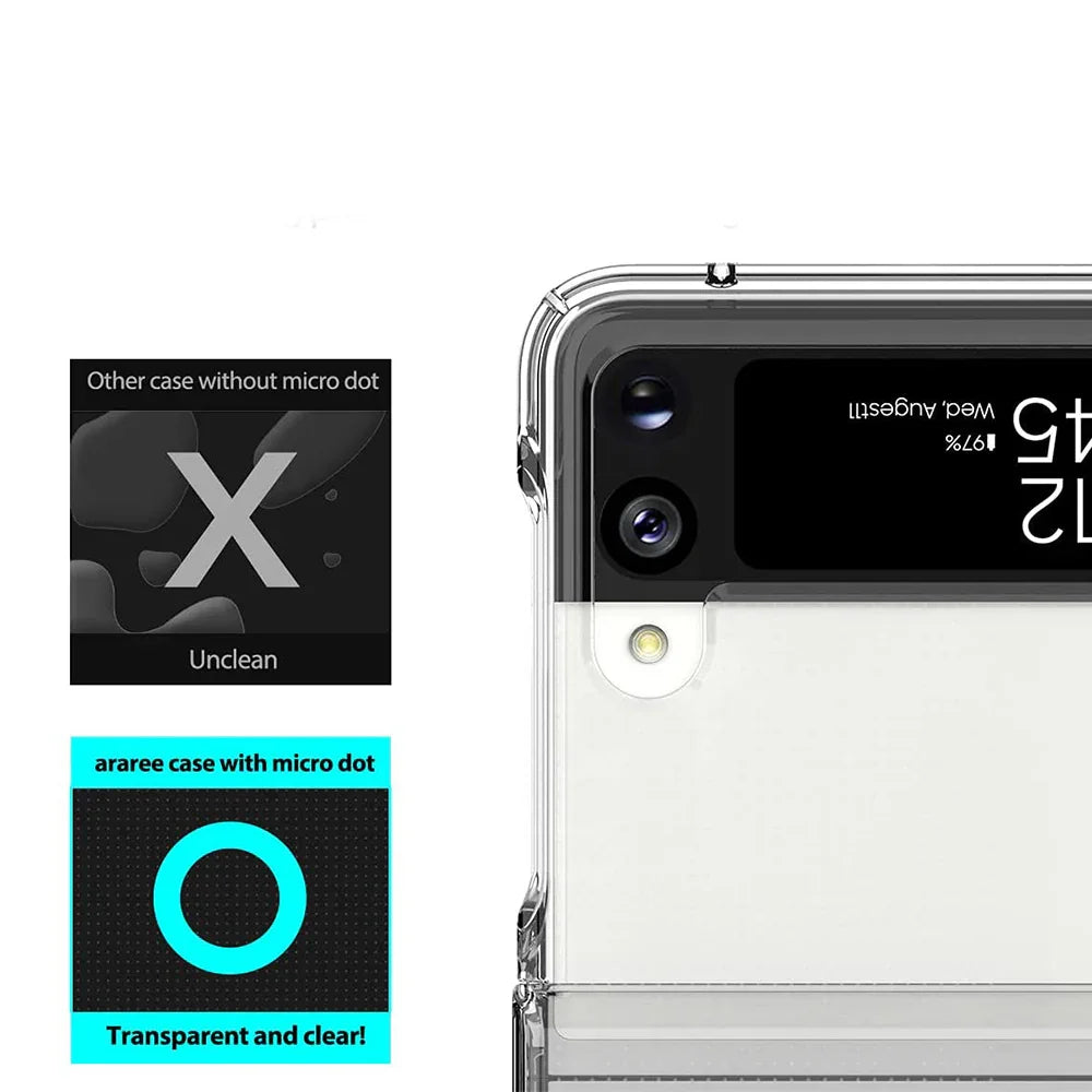 Samsung Z Flip 3 Araree Nukin360 Series Case - Clear