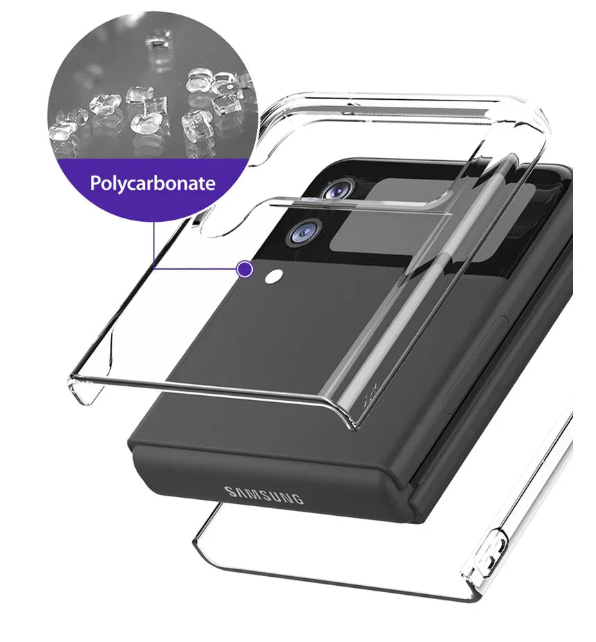Samsung Z Flip 3 Araree Nukin360 Series Case - Clear