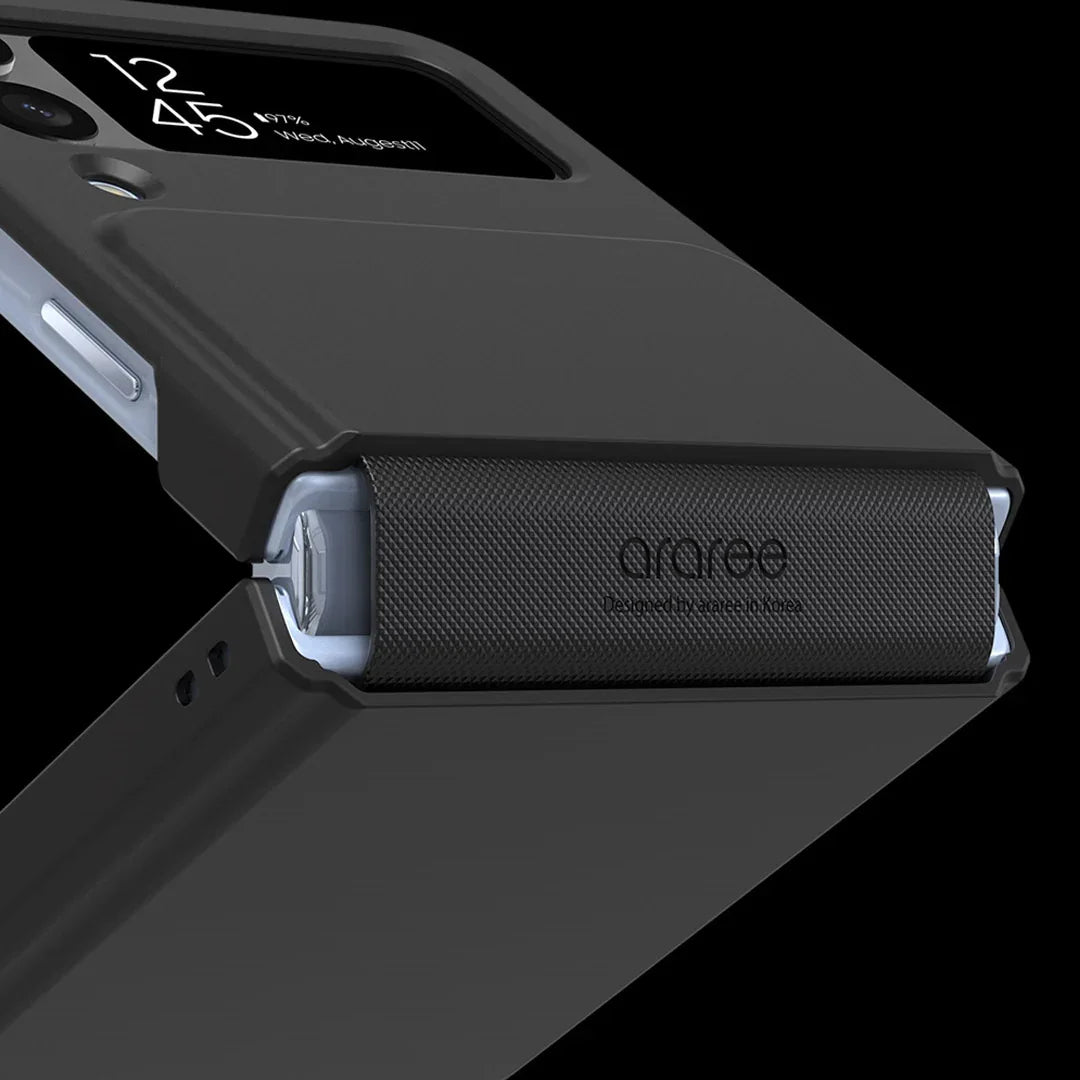 Samsung Z Flip 4, Araree Aeroflex Case - Black