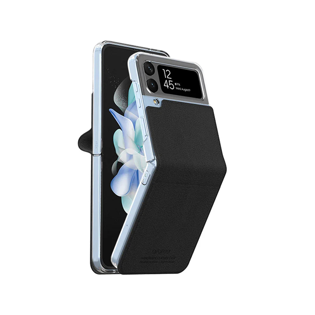 Samsung Z Flip 4, Araree Mustang Diary Case - Black