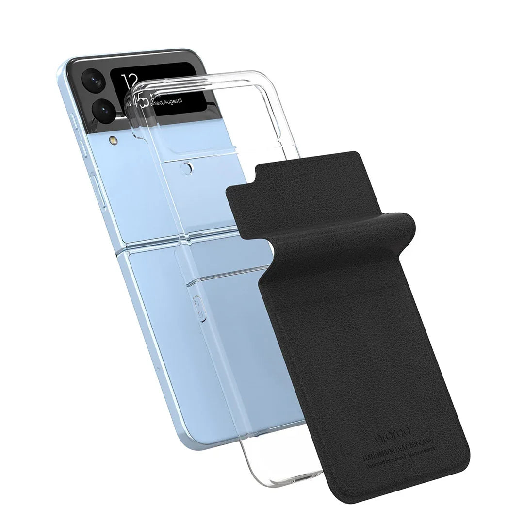 Samsung Z Flip 4, Araree Mustang Diary Case - Black