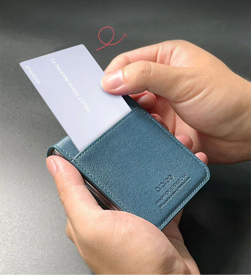 Samsung Z Flip 4, Araree Mustang Diary Case - Ash Blue