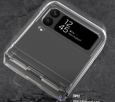 Samsung Z Flip 4, Araree Nukin 360 Case - Clear