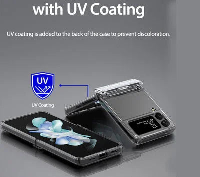 Samsung Z Flip 4, Araree Nukin 360 Case - Clear