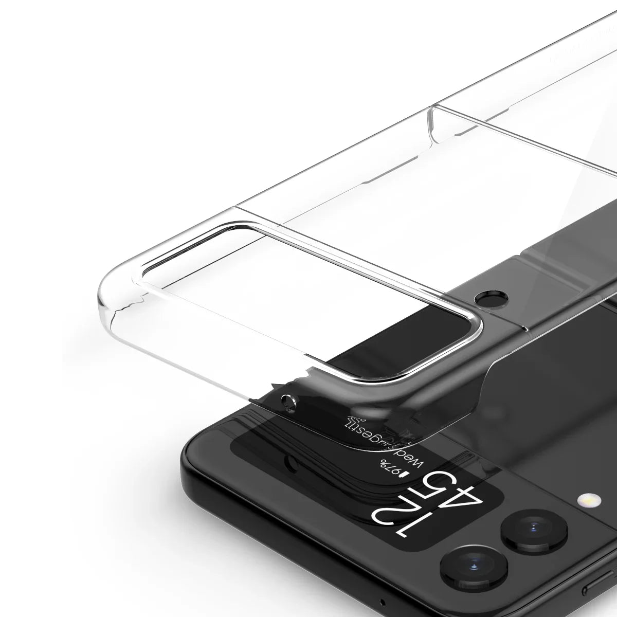 Samsung Z Flip 4, Araree Nukin Slim Case - Clear