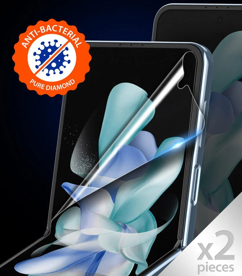 Araree Pure Diamond Eup Film For Z Flip 4 - Clear (2 Pcs)