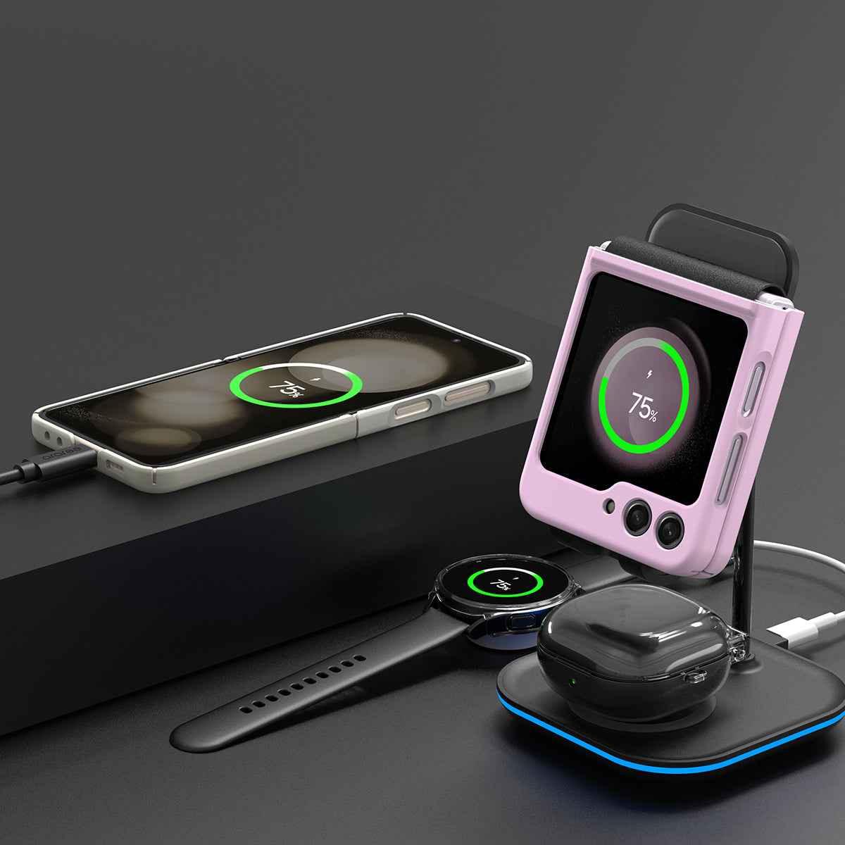 Araree Z Flip 5 Aero Flex Case - Lavender