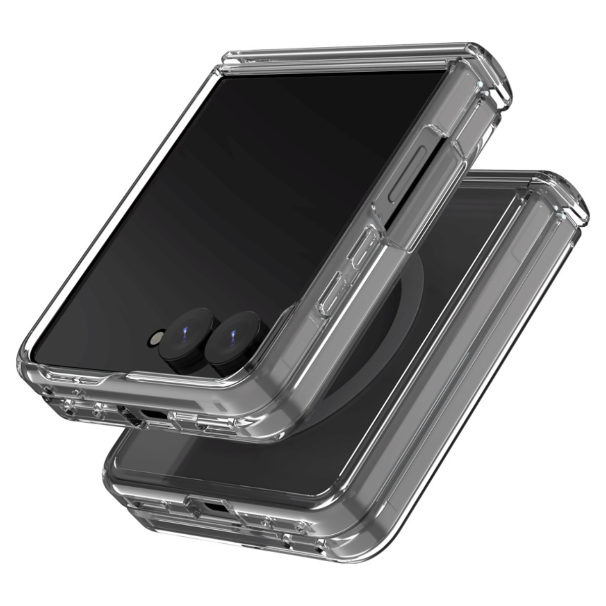 Samsung Z Flip8, Araree Duple 360 Magsafe Cover, Black